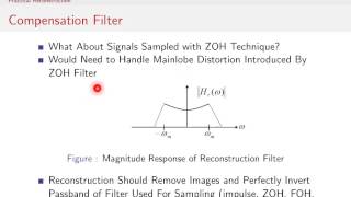 Sampling Signals 1213  Practical Reconstruction [upl. by Idelson]