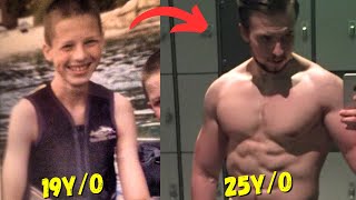 Delayed puberty transformation 98lb to 180lb  Kallmann Syndrome [upl. by Yelrehs]