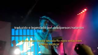 lil peep  crybaby Live Performance legendado [upl. by Collum930]