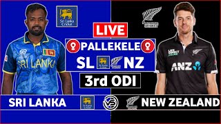 Sri Lanka v New Zealand 3rd ODI Live  SL vs NZ 3rd ODI Live Scores amp Commentary  Sri Lanka Bowling [upl. by Ilagam]