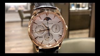 JaegerLeCoultre 1302520 Master Ultra Thin Perpetual [upl. by Nnywg]