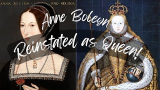 Elizabeth I reinstated her mother Anne Boleyn as queen SHINING A LIGHT ON AN EXTRAORDINARY DOCUMENT [upl. by Alvarez]