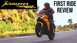 Hero Karizma XMR First Ride Review  Is it Better Than R15 RC200 RS200 [upl. by Kenison]