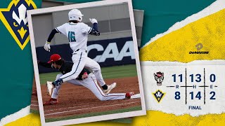 UNCW Baseball vs NC State Highlights  032123 [upl. by Gredel]