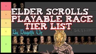 Dagoth Ur Race Tier List [upl. by Buckingham]