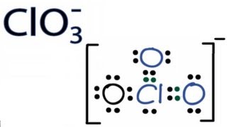 ClO3 Lewis Structure  How to Draw the Lewis Structure for ClO3 Chlorate Ion [upl. by Anazus464]