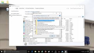 How to Turn Windows Features On or Off in Windows 10 [upl. by Panayiotis]