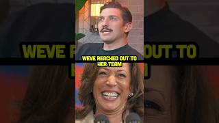 Andrew Schulz DENIED by Kamala Harris 😳 [upl. by Zorine]