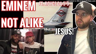 Industry Ghostwriter Reacts to Eminem ft Royce Da 5’9 Not Alike REACTION MGK came after this [upl. by Lesna]