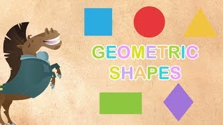 Aprende las formas geométricas en inglés Geometric shapes [upl. by Balcke335]