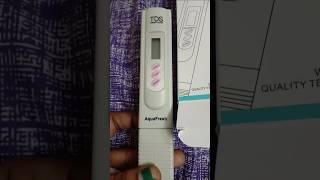 TDS meter aquafresh from flipkart water health tds flipkart [upl. by Asnerek401]