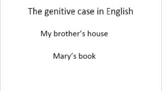 Ossetian lesson V Genitive case I [upl. by Ennovyhc]