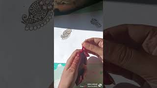 Mehendi tip thinner trending trendingshorts viralexplore art mehndidesign music [upl. by Sclater421]