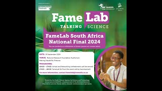 FameLab SA National Finals 2024  LIVE [upl. by Rew]