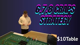 678 Craps Strategy  Great for Beginners or anyone [upl. by Francklyn]