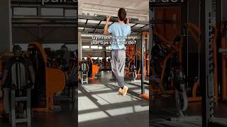 How many pullups can you do fitness gym workoutmotivation pullups calisthenics [upl. by Donny814]