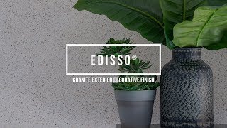 Edisso  Colortek Granite Decorative Finish [upl. by Adnorahc]