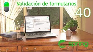 Curso Spring Validación de formularios III Vídeo 40 [upl. by Klapp]