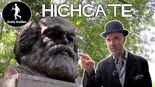 Highgate Cemetery and Pub Walk  London Walking Tour [upl. by Naltiac]