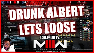 HILARIOUS ARGUMENTS COD MODERN WARFARE III FLOCKA VS DRUNK ALBERT GET REPORTED BOKC GOMFSFB [upl. by Norris]