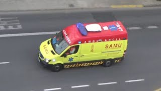 3x Ambulancias  SAMU Valencia [upl. by Katzen]