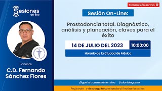 Prostodoncia total Diagnóstico análisis y planeación claves para el éxito [upl. by Cointon121]