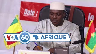 VOA60 Afrique  Mali Burkina Faso Niger Kenya [upl. by Novaelc]