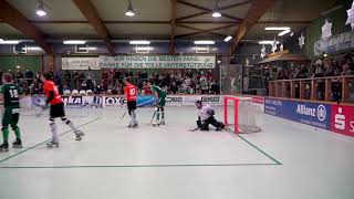 Rollhockey Bundesliga Herren RSC Cronenberg gegen TuS Düsseldord Nord [upl. by Yrdnal]