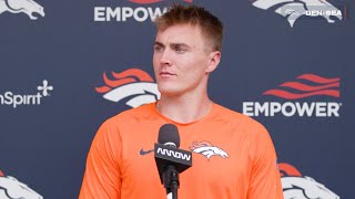 QB Bo Nix on being named a captain I dont take it lightly [upl. by Haveman697]