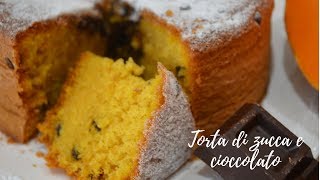 TORTA DI ZUCCA E CIOCCOLATO [upl. by Nudnarb]