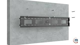 Installation Universal FlatPanel TV Tilting Wall Mount 423830 [upl. by Banks]