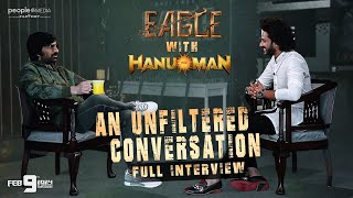 Eagle with Hanuman  Full Interview  Ravi Teja  Teja Sajja  People Media Factory [upl. by Anahs]