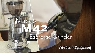 Macap M42 Espresso Grinder [upl. by Alakcim]