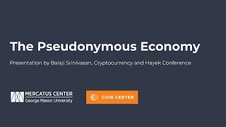 Balaji Srinivasan The Pseudonymous Economy [upl. by Ynamreg425]