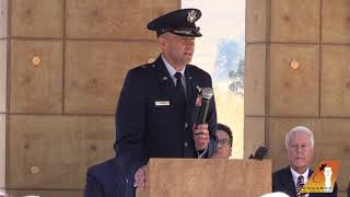 Brig Gen E John quotDragonquot Teichert delivers powerful Memorial Day speech [upl. by Haraf]