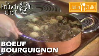 Boeuf Bourguignon  The French Chef Season 7  Julia Child [upl. by Rebane]