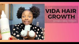 Vida Hair Growth Unboxing  2 MONTH HAIR GROWTH CHALLENGE [upl. by Eanore]