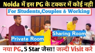 best pg near noida sec 62  best co living pg in noida  best pg in noida for Couples👩🏻‍❤️‍👨🏻💔 [upl. by Nikos]