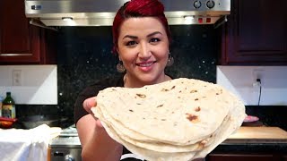 The Best Authentic Mexican Flour Tortillas Recipe  Grandmas Recipe  Million Views Recipe [upl. by Frankie]