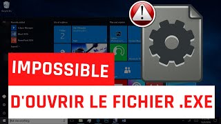 Impossible douvrir les fichiers exe dans Windows 3 solutions [upl. by Kimberlyn]