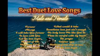 Best Duet Love Songs  Male and Female [upl. by Anitra]