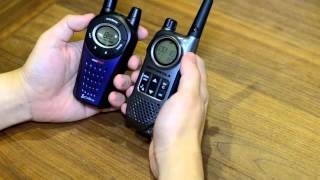 Motorola TLKR T8 vs Cobra MT975 PMR446 Walkie Talkie [upl. by Agle]