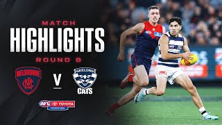 Melbourne v Geelong Cats Highlights  Round 8 2024  AFL [upl. by Bernice]