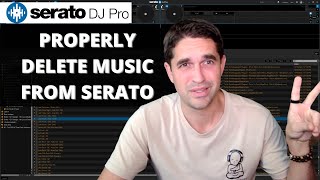 How To Properly Delete Music From Serato DJ Pro [upl. by Eustatius]