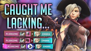 Bastion Caught Me Lacking Mercy Gameplay  Overwatch 2 [upl. by Aonehc930]