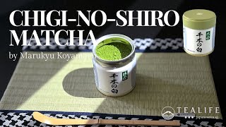 Chiginoshiro Matcha by Marukyu Koyamaen [upl. by Eiroj]