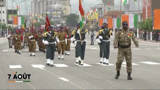 7 août 2018  Les différentes troupes ont défilé sur le plus grand Boulevard dAbidjan [upl. by Bolitho279]