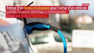 Plan automobile  le catalogue des mesures Macron [upl. by Lavotsirc]