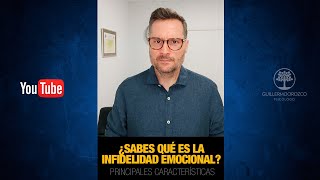 ¿SABES QUÉ ES LA INFIDELIDAD EMOCIONAL [upl. by Flint666]