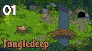 Lets Play Tangledeep  Nintendo Switch Gameplay  Episode 1 [upl. by Anifesoj287]